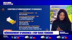 Île-de-France: les centres d'hébergement sous tension