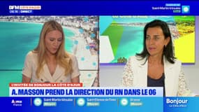 "On ne nous pardonne rien": la nouvelle présidente de la fédération du RN dans les Alpes-Maritimes veut travailler à "combler les failles" d'ici aux prochaines élections
