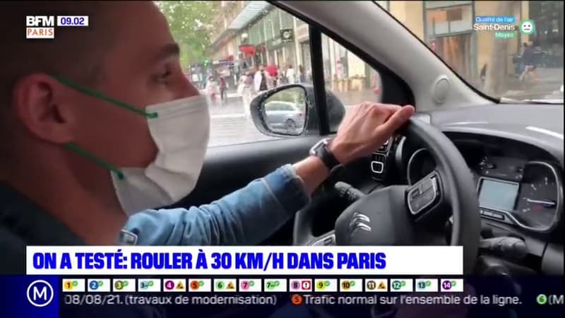 Rouler à 30 km/h dans la capitale: BFM Paris a testé