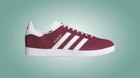 Cette chaussure Adidas Gazelle portée par les mannequins ne laisse personne indifférent en ce moment