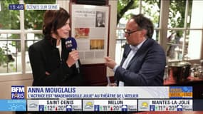 Scènes sur Seine: Anna Mouglalis est "Mademoiselle Julie", au théâtre de l'Atelier