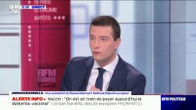 Jordan Bardella à propos de l'affaire Chalençon: "J'ai le sentiment qu'on utilise ces faits-là comme une diversion"