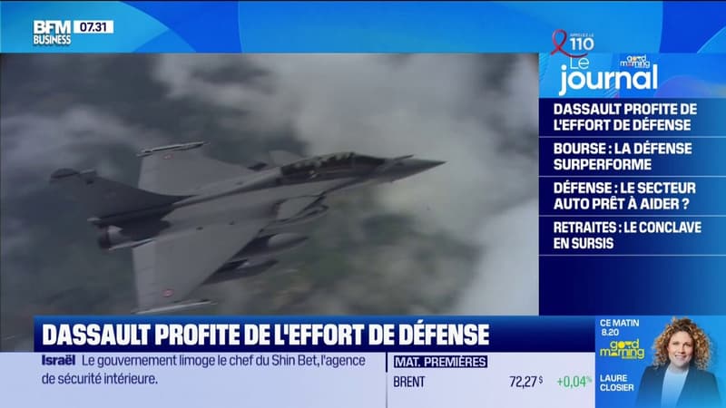 Dassault profite de l'effort de Défense