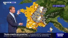 Un temps toujours pluvieux à l'Est mais ensoleillé sur l'Ouest prévu ce vendredi