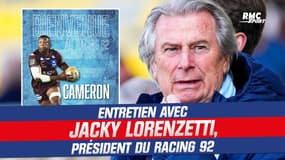 Top 14, Woki, l'Europe... Entretien avec Jacky Lorenzetti, président du Racing 92