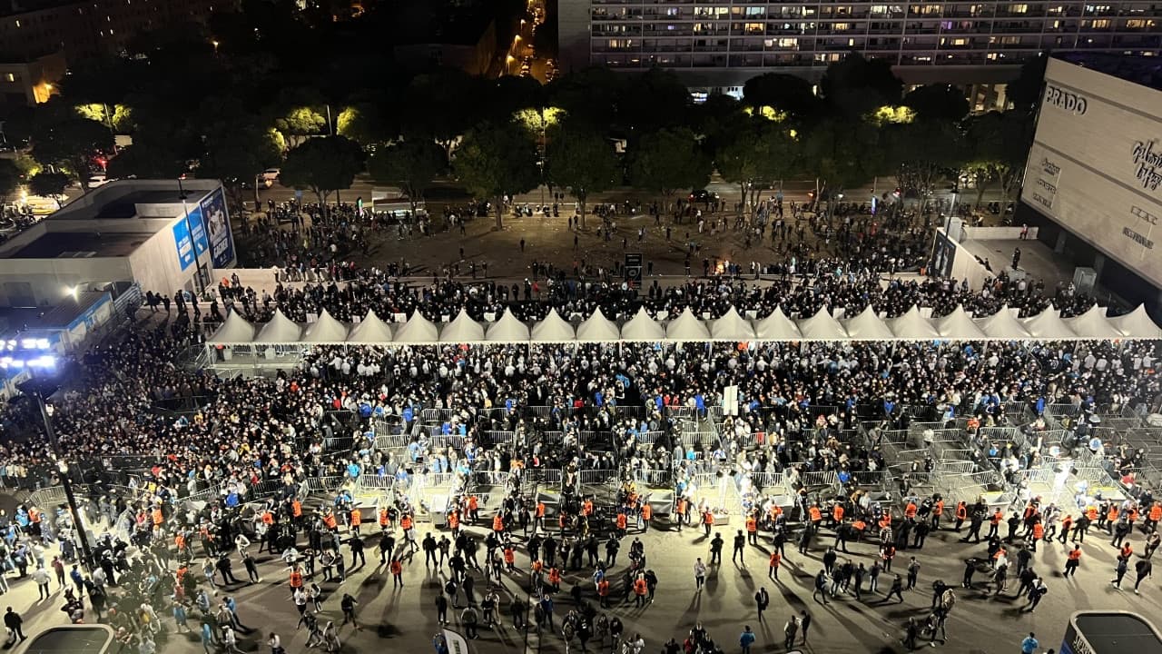 Très grosse affluence au Vélodrome pour le Classique