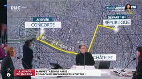 Pourquoi le parcours de la manifestation contre la réforme des retraites à Paris inquiète ce vendredi?