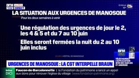 Urgences de Manosque: la CGT interpelle le ministre de la Santé