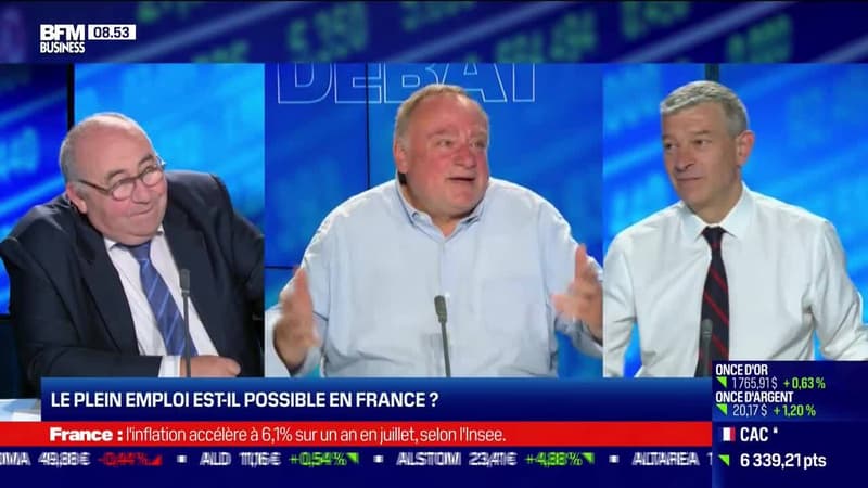Le débat : Le plein emploi est-il possible en France ? - 29/07