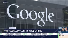 Google mise 10 milliards de dollars sur l'Inde
