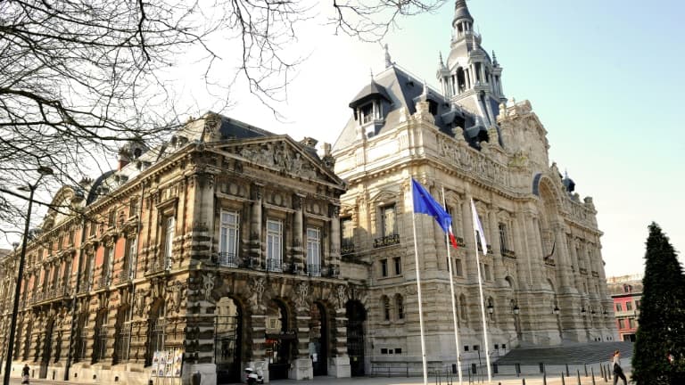 La mairie de Roubaix, le 28 mars 2014