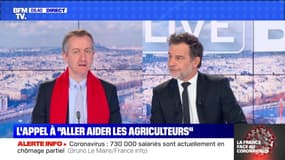 L'appel à "aller aider les agriculteurs" - 24/03