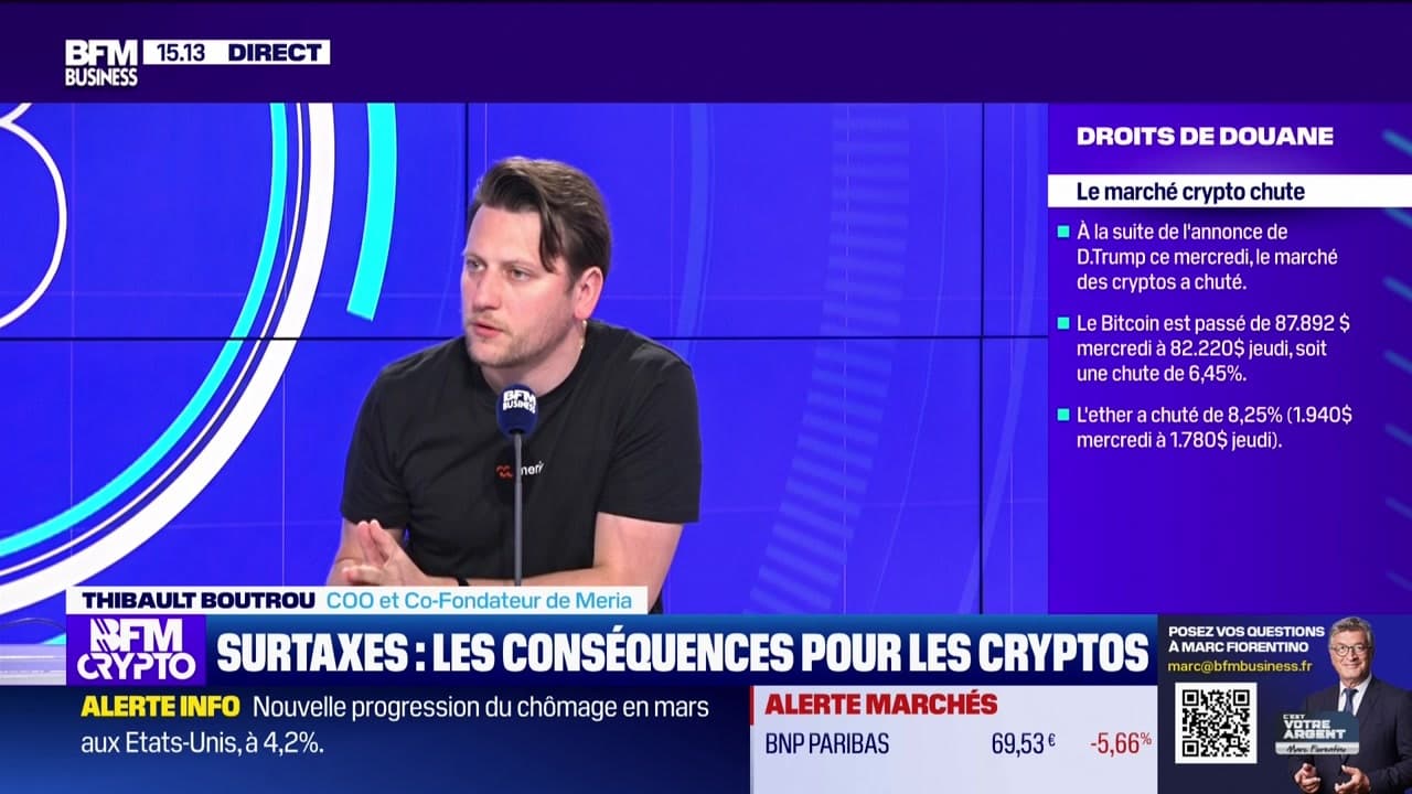 BFM Crypto, les Pros : Surtaxes, les conséquences pour les cryptos - 04/04