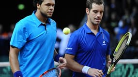 Jo-Wilfried Tsonga et Richard Gasquet 
