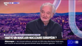 Partage de l'arsenal nucléaire français: "Moins on en parle, mieux c'est", conseille Jacque Attali