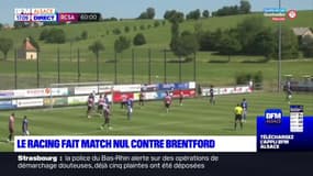 Foot: le Racing fait match nul en préparation face aux Anglais de Brentford