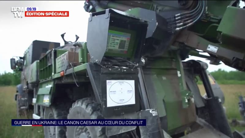 Guerre en Ukraine: le canon Caesar, au coeur du conflit