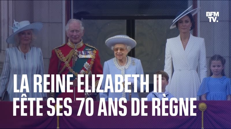 Elizabeth II fête ses 70 ans de règne