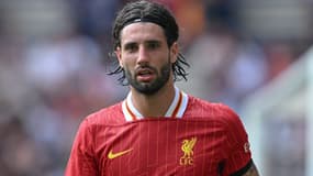 Dominik Szoboszlai lors du match amical de pré-saison entre Preston et Liverpool, le 13 juillet 2025.