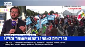 Philippe Brun (PS) indique que le Parti socialiste présentera ses "propositions budgétaires" ce samedi