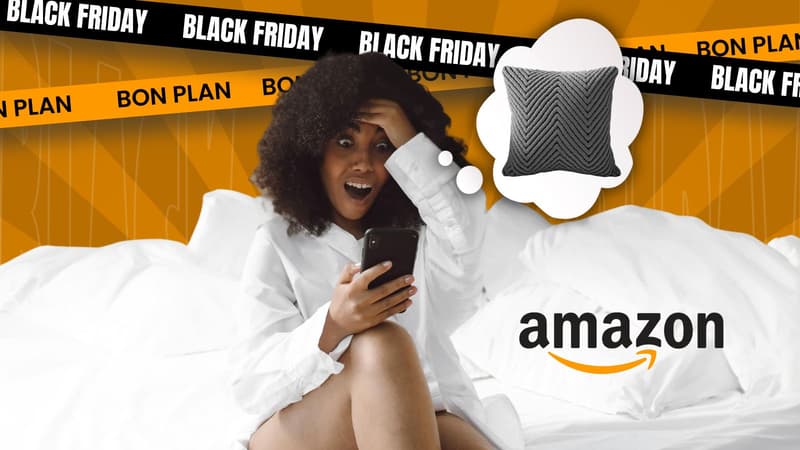 Presque 7 euros pour une housse de coussin décorative pendant le Black Friday Amazon