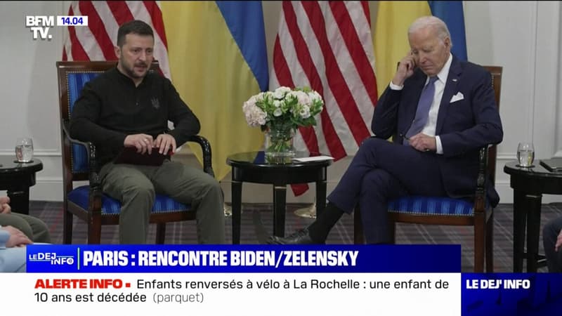 Guerre en Ukraine: Joe Biden annonce une aide de 225 millions de dollars, après sa rencontre avec Volodymyr Zelensky
