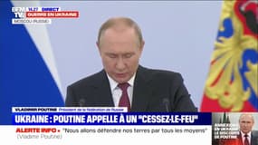 Vladimir Poutine: "L'Occident continue à chercher à nous détruire"