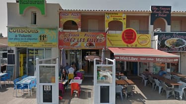 Le restaurant où s'est déroulé l'agression
