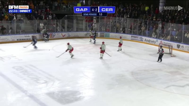 Ligue Magnus: les Rapaces de Gap s'imposent face aux Jokers de Cergy 