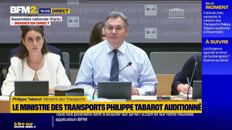 "Le symptôme d'un réseau qui vieillit": Philippe Tabarot déplore les conséquences de la chaleur sur les transports