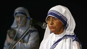 Soeur Nirmala en 2007 à Calcutta.