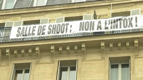 L'opposition des riverains à l'installation d'une "salle de shoot" a été vive à Paris.