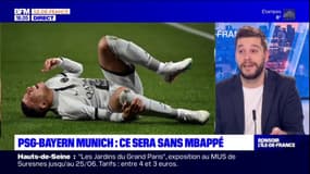 PSG-Bayern Munich: Kylian Mbappé forfait pour le match aller 