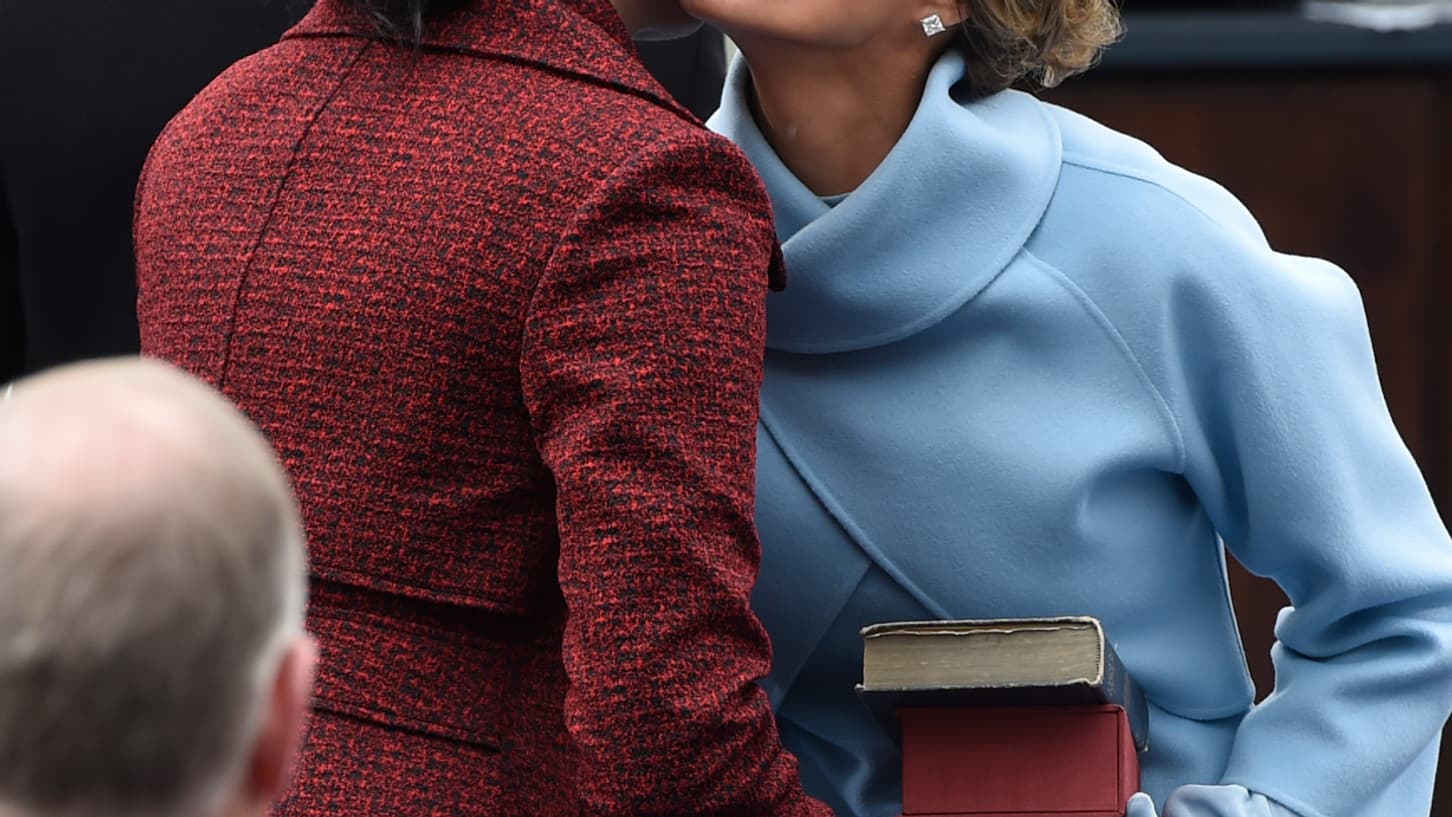 Michelle Obama et Melania Trump en 2016