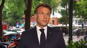 Emmanuel Macron depuis Hanoï, le 26 mai 2025