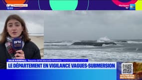 Les Bouches-du-Rhône placées en vigilance jaune vagues-submersion