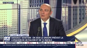 Eric Trappier (Dassault Aviation): En 2020, Dassault Aviation prévoit la livraison de 40 Falcon et de 13 Rafale - 27/02