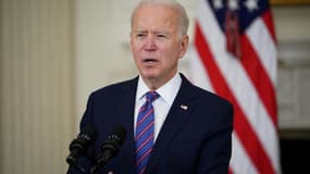 Le président américain Joe Biden à la Maison Blanche le 2 avril 2021.