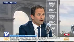 Benoît Hamon défend une gauche “résolument internationaliste, qui croit à la coopération entre les peuples”