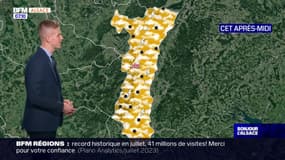 Météo Alsace: des orages avec des averses importantes