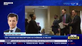 Raphaël Gallardo (Carmignac) : USA, hausse des inscriptions au chômage, à 248 000 - 06/07