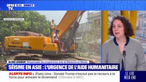 Séisme en Birmanie: "On est vraiment dans une situation catastrophique", estime Elise Lesieur (Médecins du Monde)