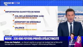 Neige : 330 000 foyers privés d'électricité (4) - 15/11