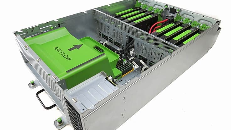 Les serveurs Big Sur créés par Facebook en collaboration avec les ingénieurs de Nvidia. Les serveurs Big Sur créés par Facebook en collaboration avec les ingénieurs de Nvidia.