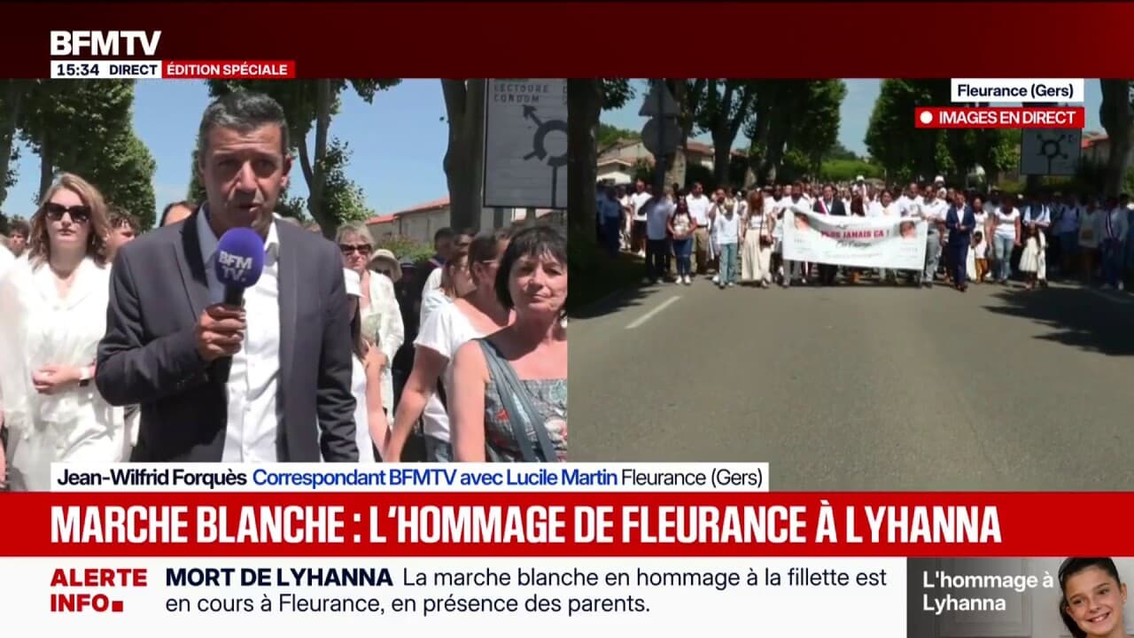 Marche blanche pour Lyhanna: des élus du territoire, mais "pas de leaders politiques"