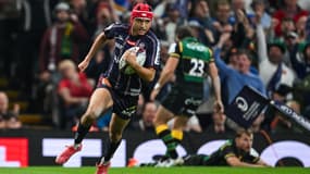 Louis Bielle-Biarrey avec l'Union Bordeaux-Bègles en finale de la Champions Cup, 24 mai 2025