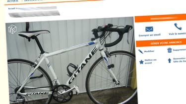 Deux hommes sont accusés d'avoir vendu environ 360 vélos volés sur le site Le Bon coin (illustration).