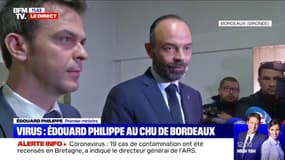 Édouard Philippe: "Notre objectif est d'empêcher la propagation du coronavirus"