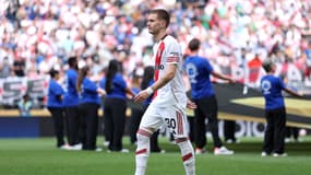 Franco Mastantuono lors du match Inter Milan-River Plate (2-0, Coupe du monde des clubs), le 25 juin 2025
