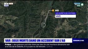 Var: deux morts dans un accident sur l'autoroute A8
